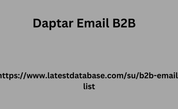 Daptar Email B2B