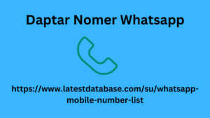 Daptar Nomer Whatsapp